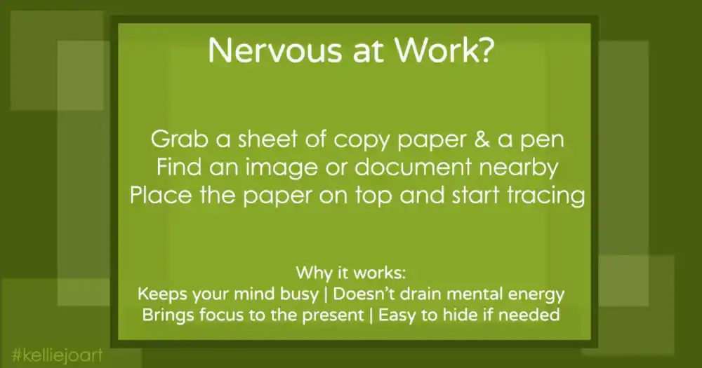 Anxiety at Work? Try This Trick To Feel Better Quick