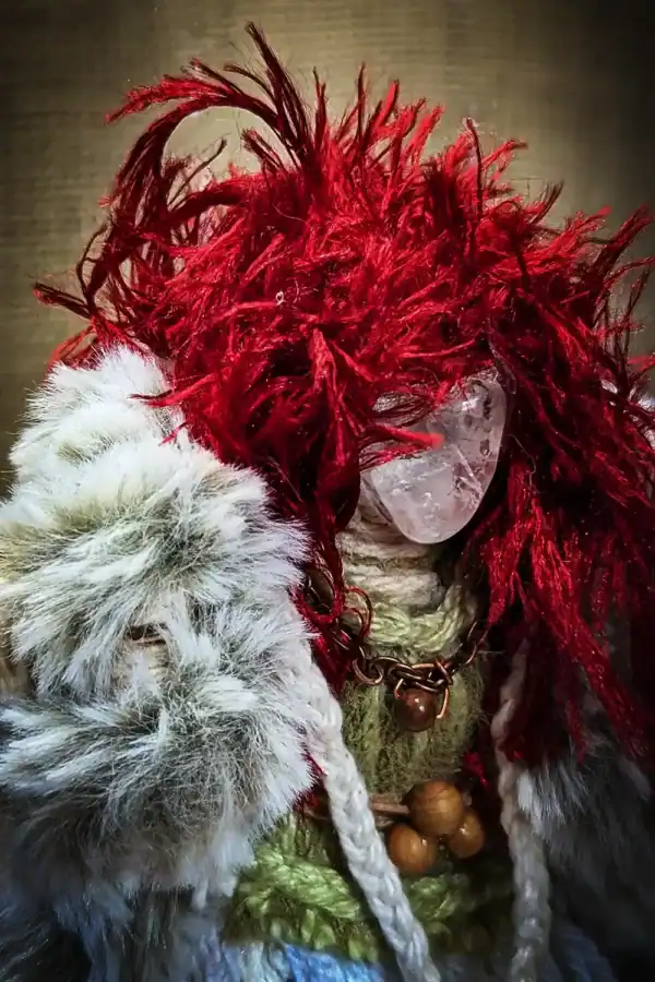A portrait of Brigit, dramatized and Celtic Goddess-aware, and definitely more than art.
