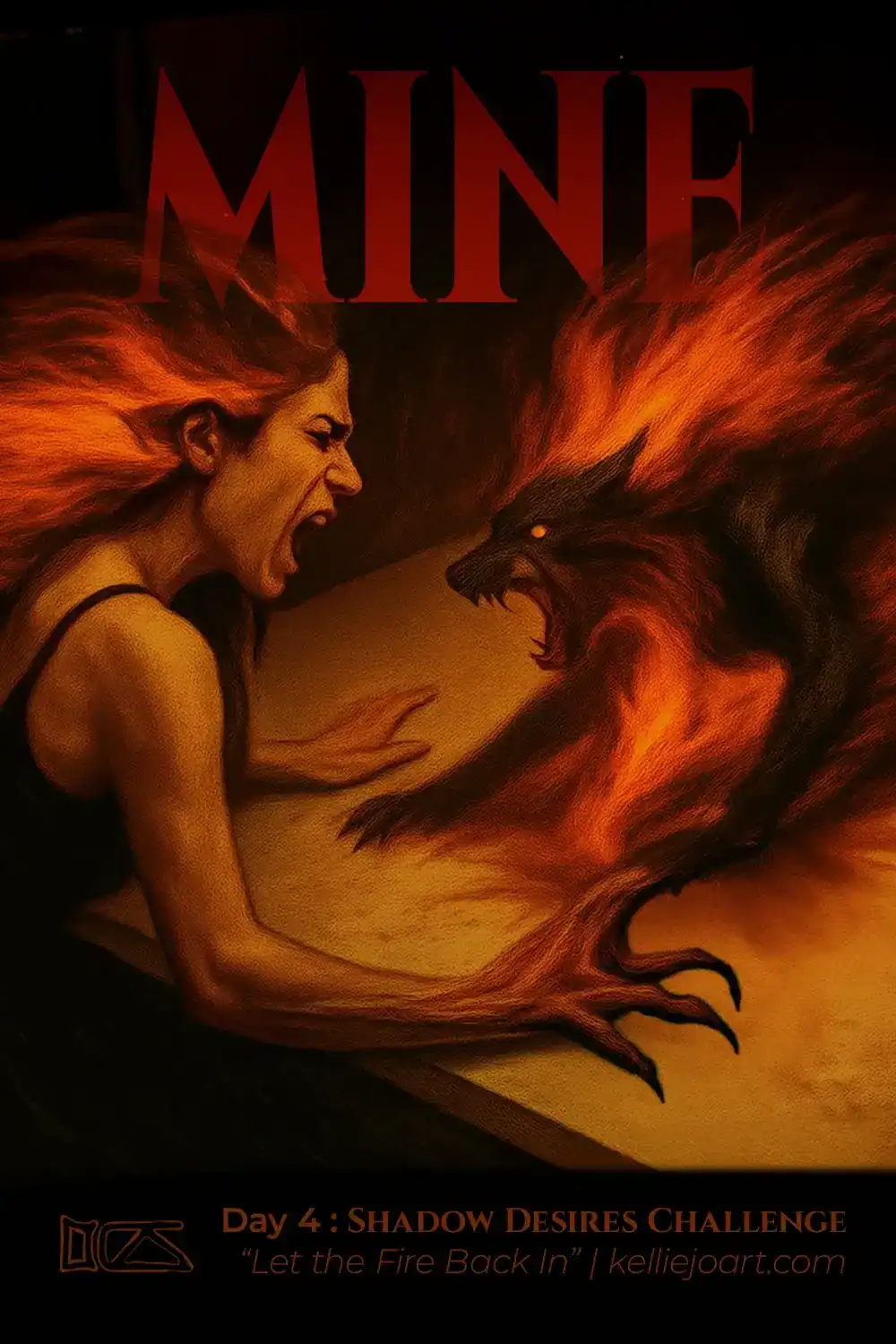 Day 4 of the Shadow Desires Challenge finds our fiery woman and her inner heat becoming known to one another again after a long time.