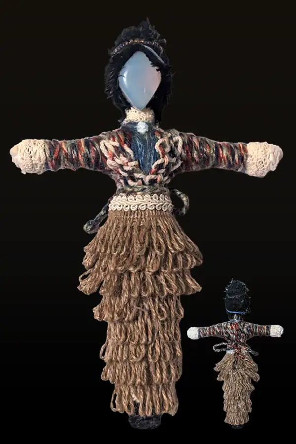 Front and back view of You-Do-You-Voodoo™ doll.